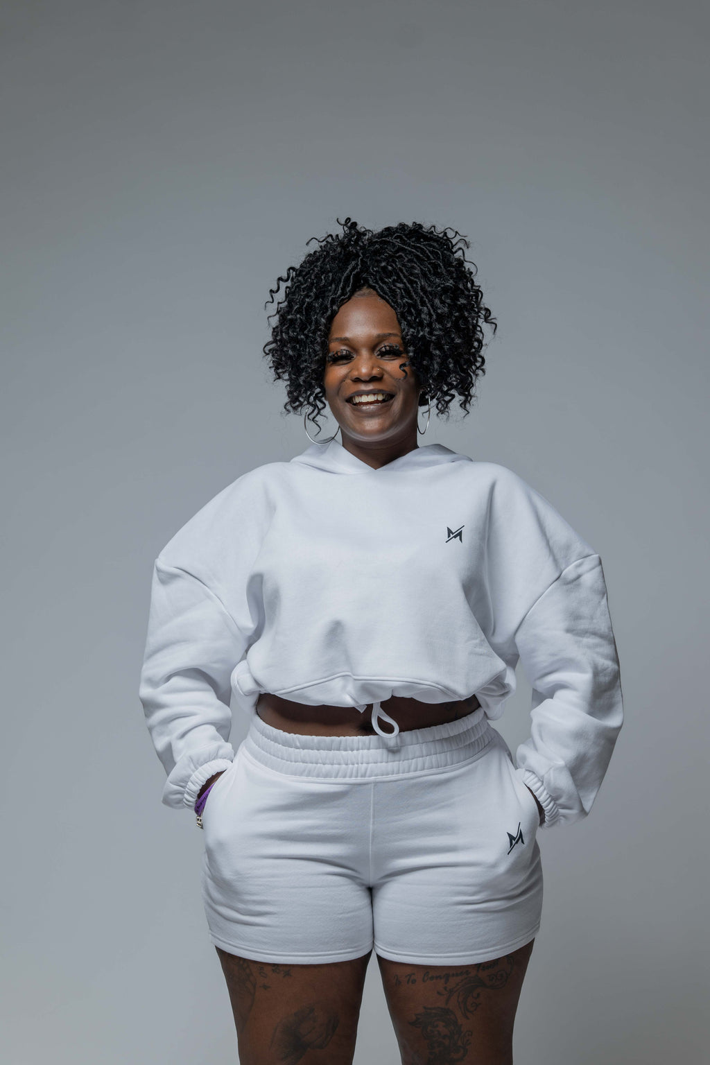 Cropped Oversized Hoodie